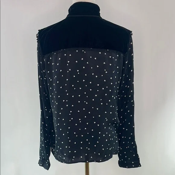 The Kooples Elegant Black Fabric, 8 - Picture 8 of 9